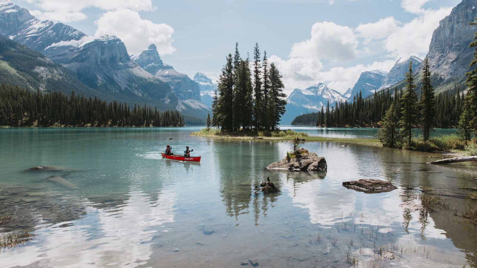 Spirit Island in Maligne Lake - Credit: Mike Seehagel